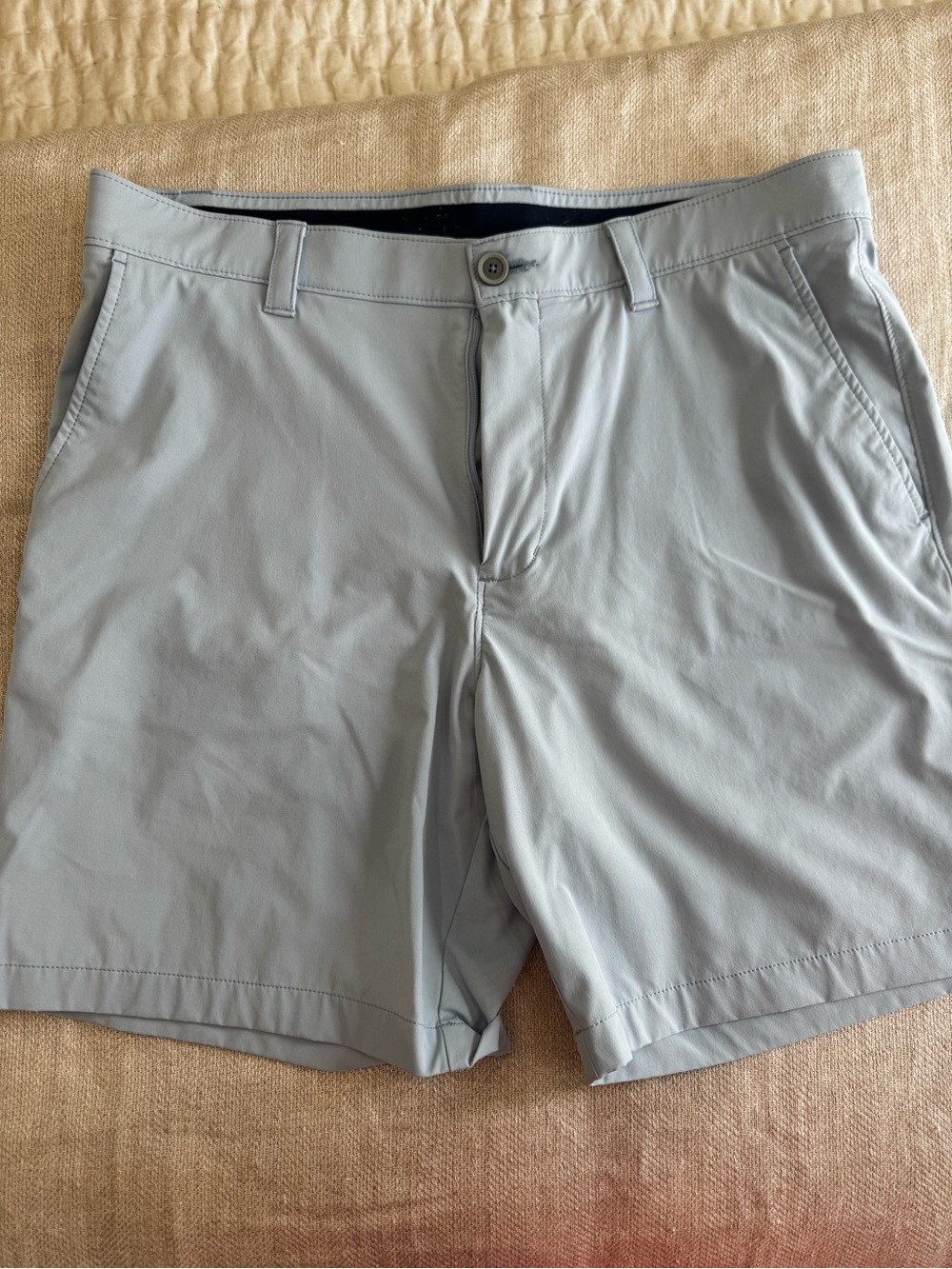 Southern Tide Light Blue Men's Flat Front Shorts